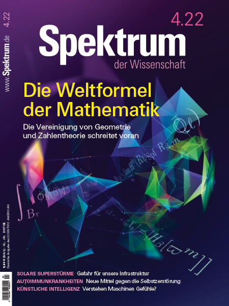 Die Weltformel der Mathematik – Die Vereinigung von Geometrie und Zahlentheorie schreitet voran – Spektrum der Wissenschaft 2022 04 – Hörbuch