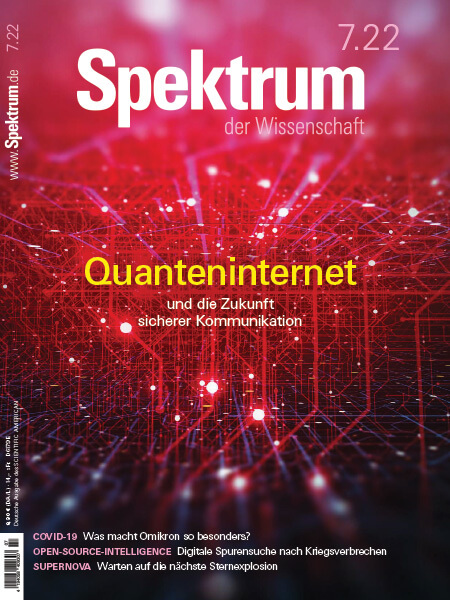 Quanteninternet und die Zukunft sicherer Kommunikation – Spektrum der Wissenschaft 2022 07 – Hörbuch