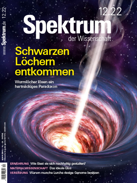 Schwarzen Löchern entkommen – Spektrum der Wissenschaft 2022 12 – Hörbuch