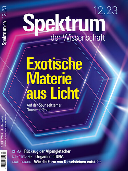 Exotische Materie aus Licht: Auf der Spur seltsamer Quanteneffekte | Spektrum der Wissenschaft 2023 12 | Hörbuch