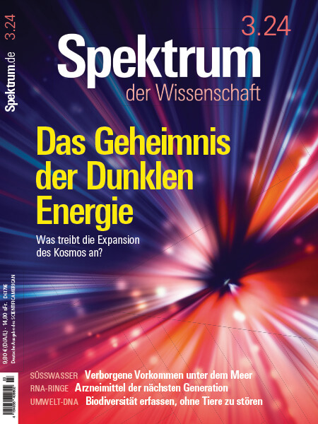 Das Geheimnis der dunklen Energie. Spektrum der Wissenschaft, 2024 03. Hörbuch.