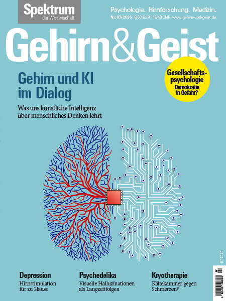 Gehirn und KI im Dialog: Was uns künstliche Intelligenz über menschliches Denken lehrt – Gehirn&Geist, Juli 2025, Hörbuch